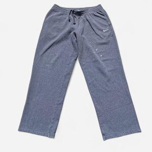 Nike Men's Grey and Blue Joggers-tracksuits